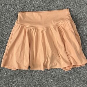 Gilly Hicks GO Energize Skort - Women's Small - Peach Athletic Skirt EUC